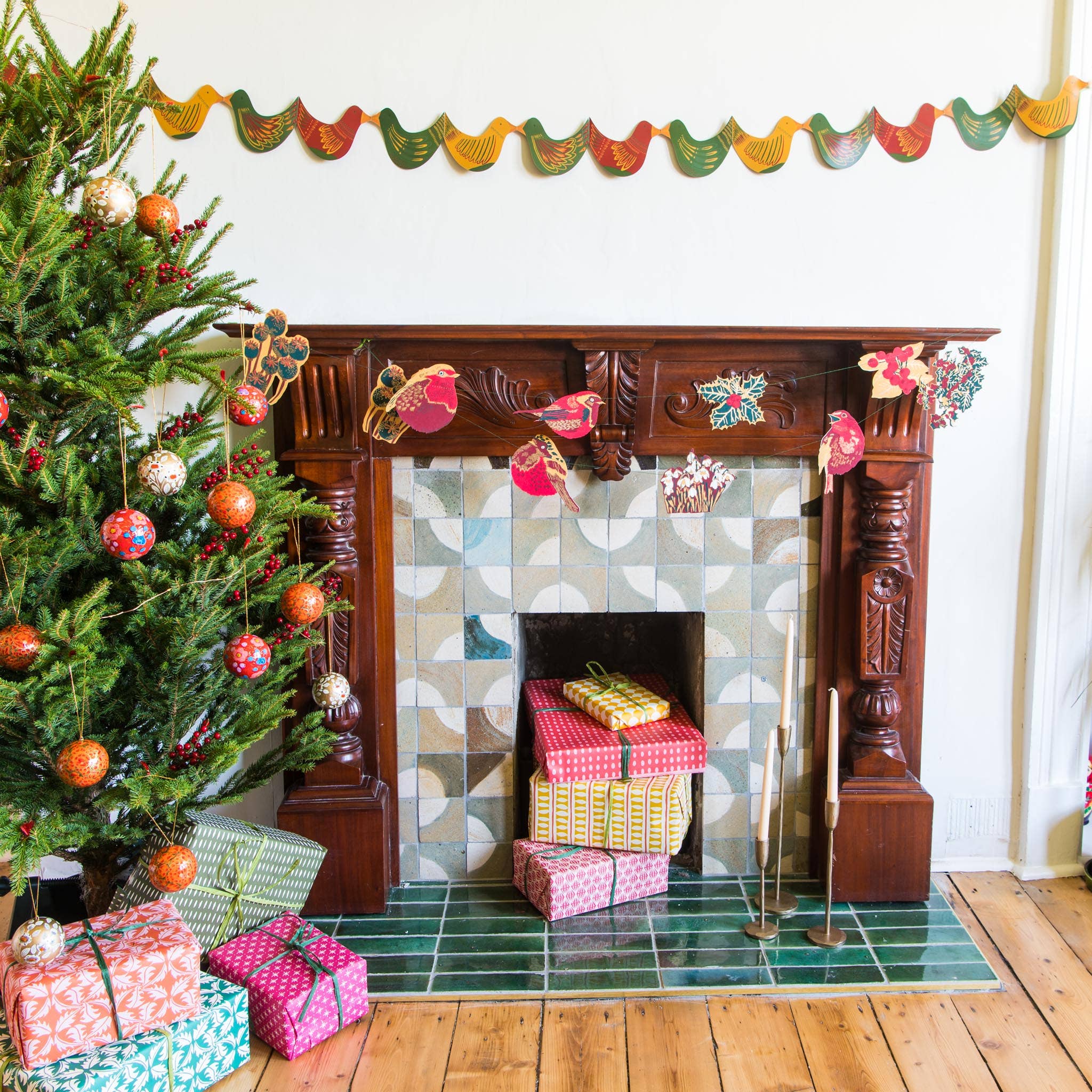 East End Press - Wholesale Bunting/Garland - UK/EU: Hedgerow Sewn Garland9