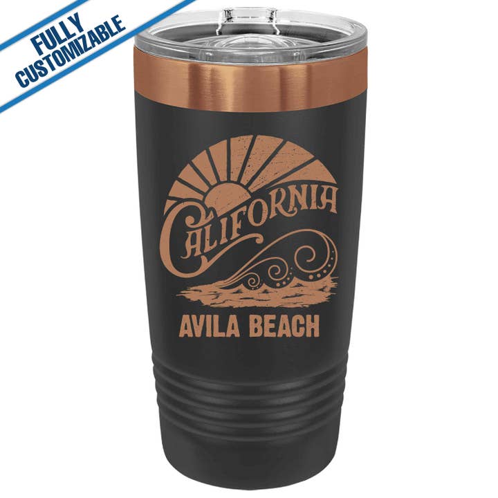 GiftWorksPlus - Wholesale Insulated Mug/Tumbler - 20oz. Engraved Tumbler with Flip Lid - Fully Customizable19