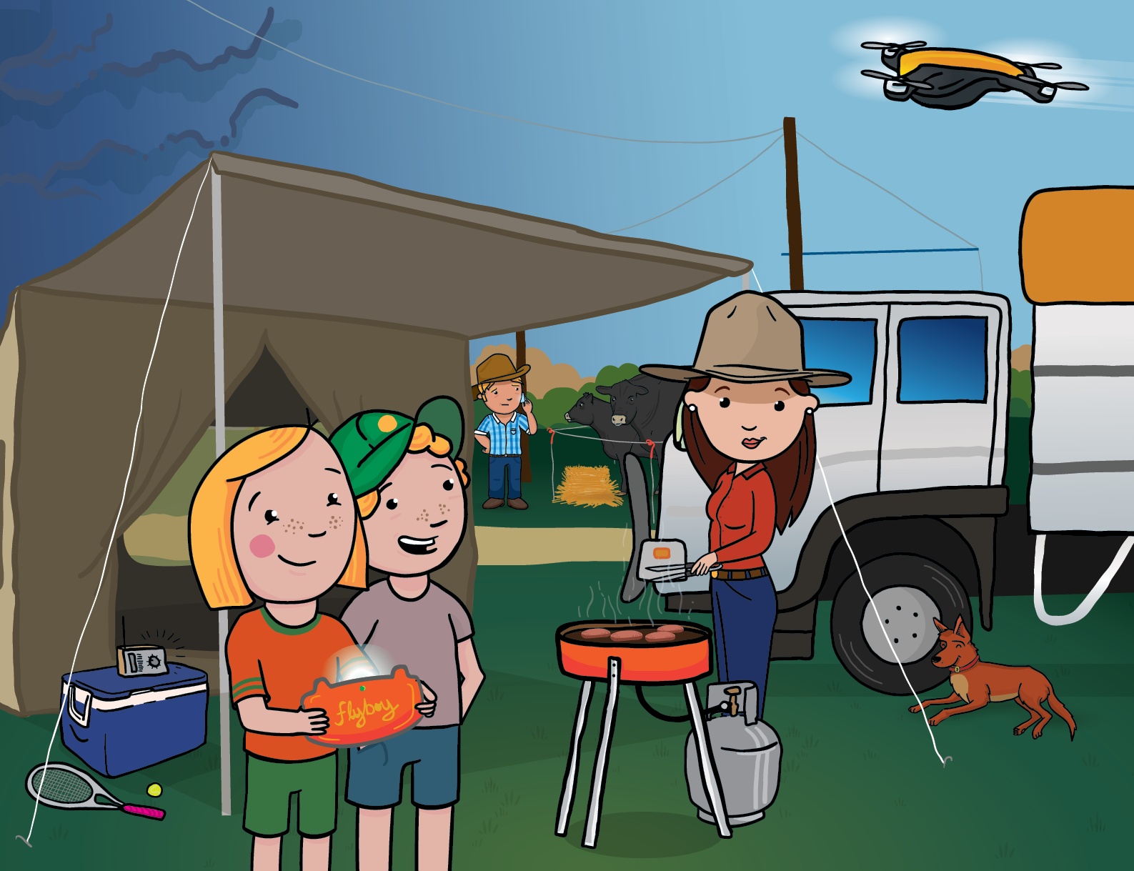 George the Farmer - Wholesale Preschool Book (3-5) - George the Farmer Beef Bonanza Picture Book3