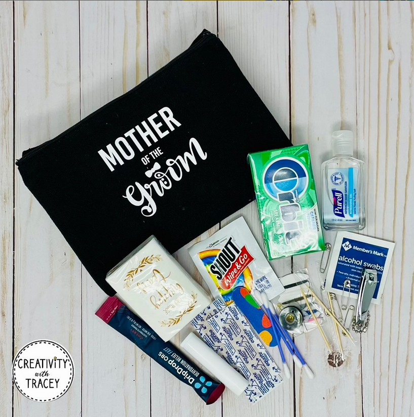 Creativity with Tracey - Wholesale Pouch – Women’s - Mother of the Groom Survival Kit2