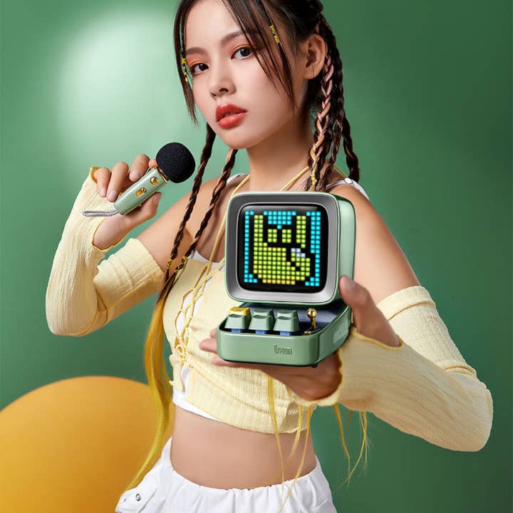 RESET CLUB - Wholesale Speakers - DIVOOM SPEAKER DITOO MIC BLUETOOTH GREEN4