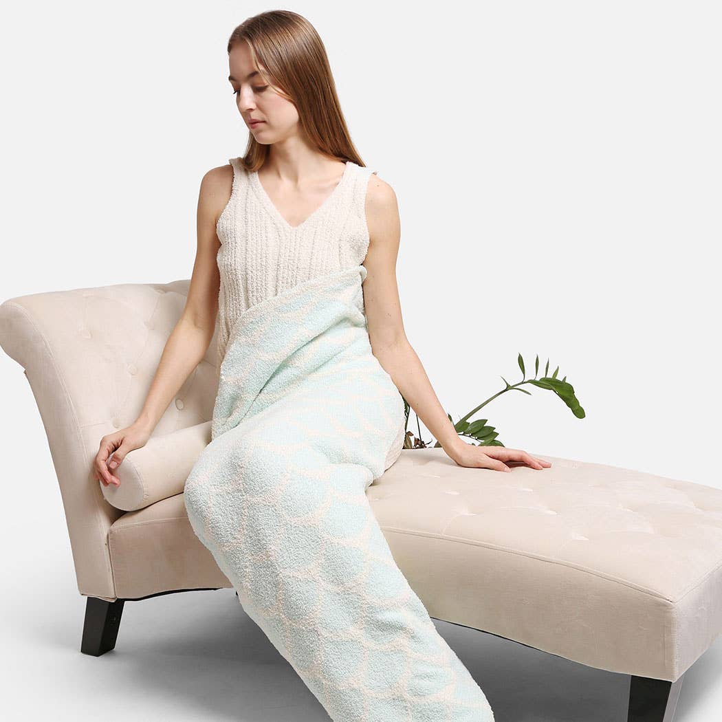 Fashion City - Wholesale Throw Blanket - Luxury Super Soft Mermaid Tail Blanket8