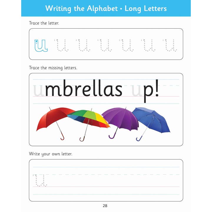 Robert Frederick Ltd - Wholesale Coloring & Activity Book - Kids & Baby - Children's Pen Control & Handwriting Workbook – Reception Ages 4 to 5 Years4