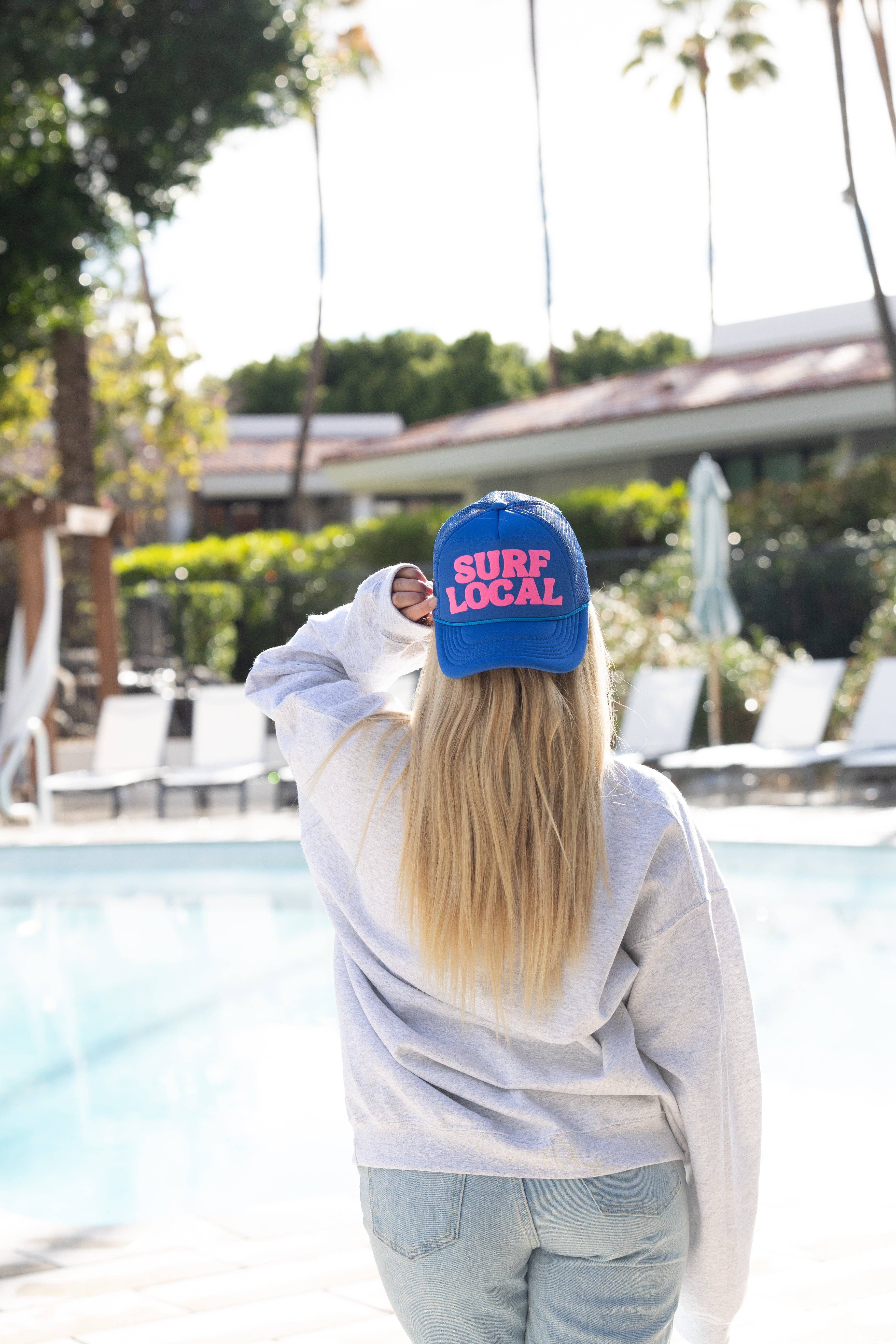 Malibu and Mint - Wholesale Trucker Hat - Women's - Surf Local Trucker Hat6