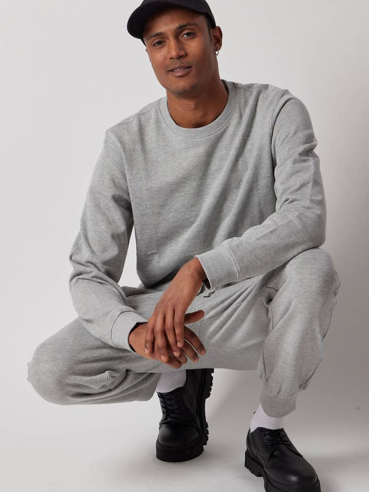 OWN OFF WITH NATURE - Wholesale Lounge Set - Men's - Crewneck Sweatshirt Set + Fleece Joggers3