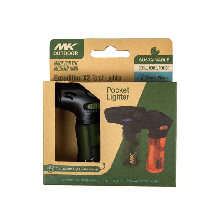 MK Lighter Company - Wholesale Lighter - MK Lighter Outdoor Series, Expedition 2PC Mini Torch Lighter