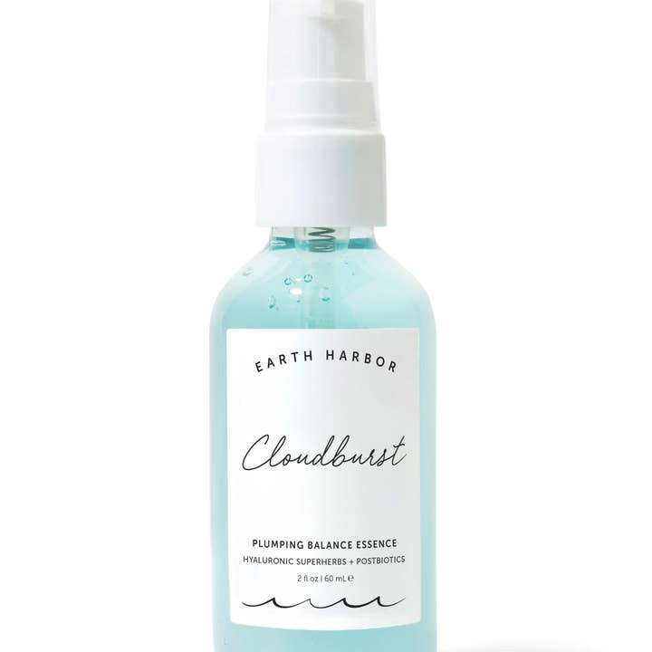 Earth Harbor Naturals - Wholesale Facial Serum/Concentrate - CLOUDBURST Plumping Balance Essence: Hyaluronic Superherbs