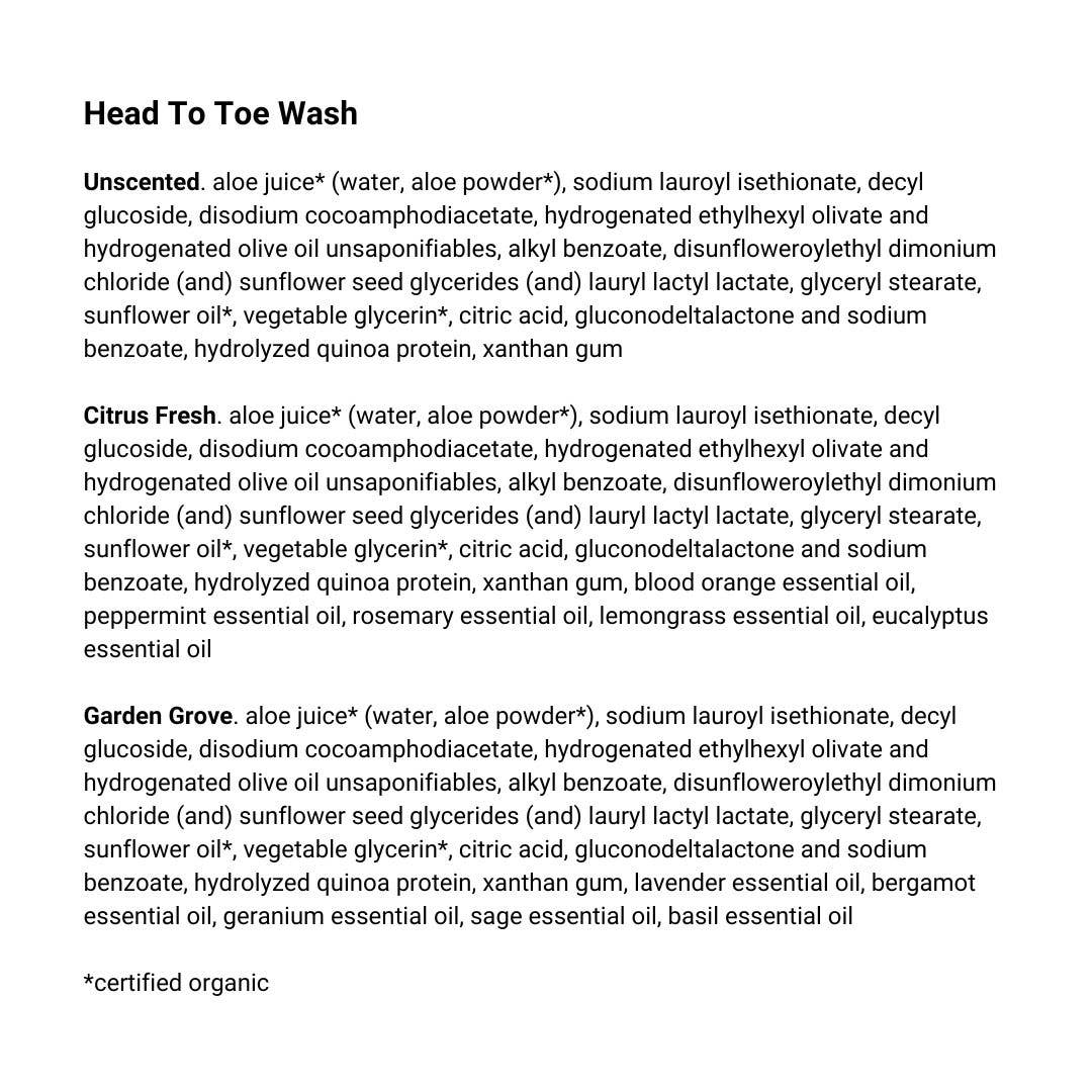 Bright Body - Wholesale 2-in-1 Shampoo & Body Wash - Baby - Head To Toe Wash | Nontoxic Baby/Toddler Shampoo + Body Wash2