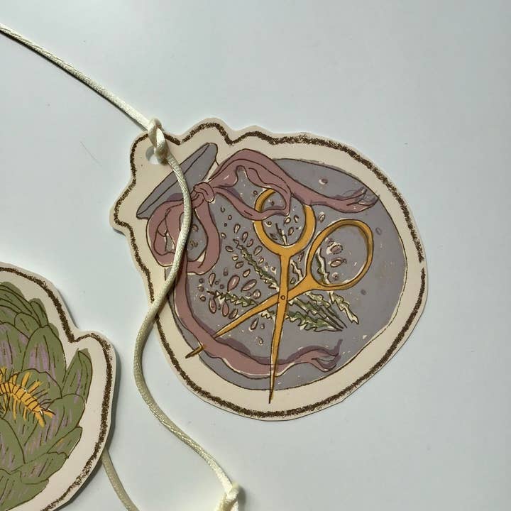 Tulips and Heather - Wholesale Bunting/Garland - Illustrated Paper Garland -Magpie Mouse Magic5