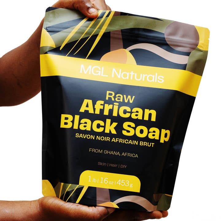 MGL Naturals - Wholesale Bar Soap - Raw African Black Soap