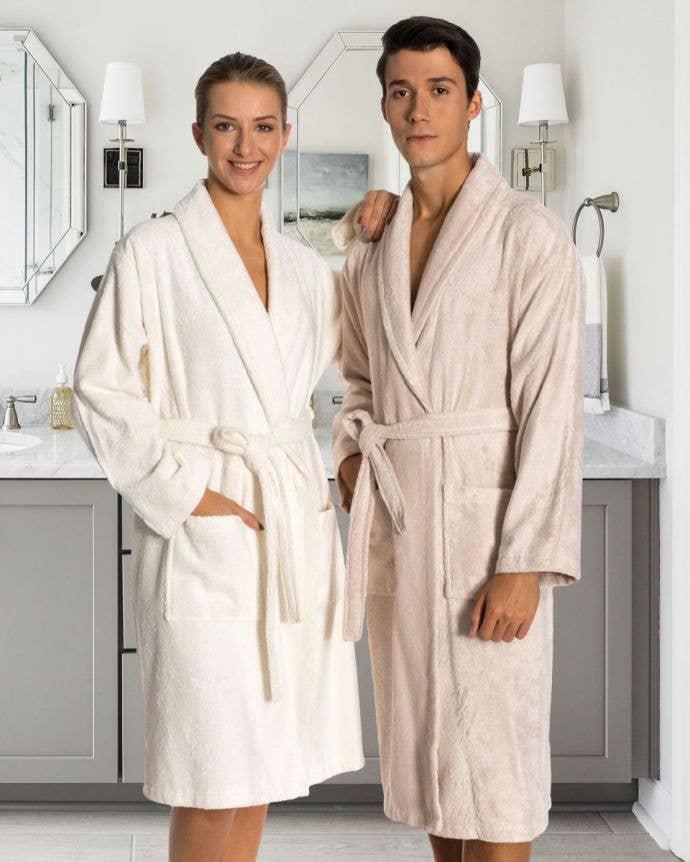 East'N Blue – wholesale Robe – Unisex – Sultan Unisex Bamboo Bathrobe5
