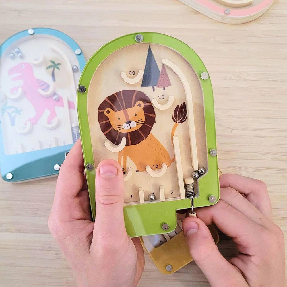 AJ Aguiar - Wholesale Classic Toy - Kids - Mini Wooden Pinball Game Exp.125