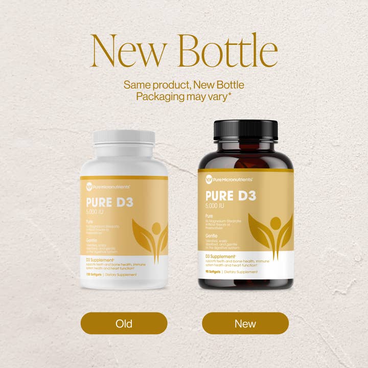 Pure Micronutrients - Wholesale Oral supplement/vitamin - Pure D3 5000IU6