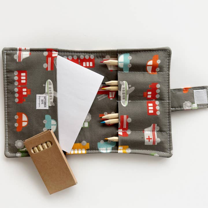 Crayon wallet in cars and trucks / travel activity for wholesale by September Skye Bags & Accessories