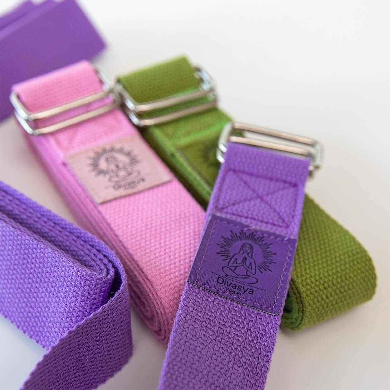 Divasya - Wholesale Yoga Strap/Band - Yoga strap | made of cotton | in 3 colors0