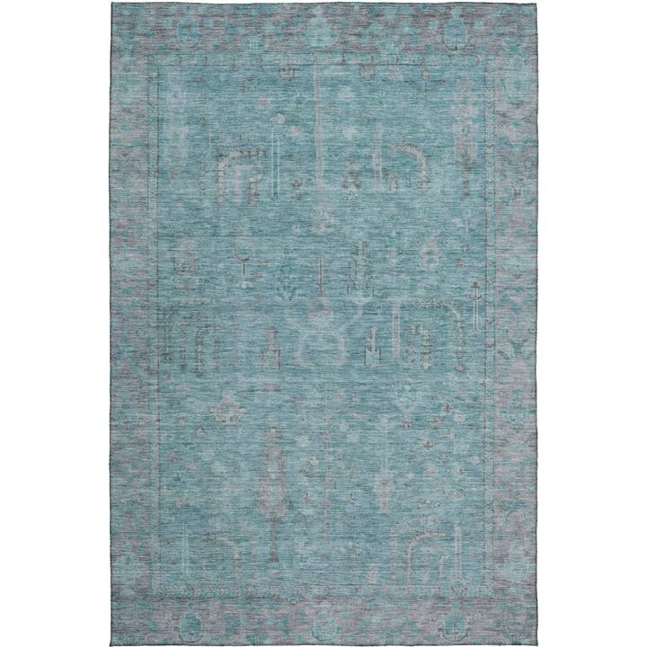 Solace SL11 Aqua 3'x5' for wholesale by Dalyn Rug