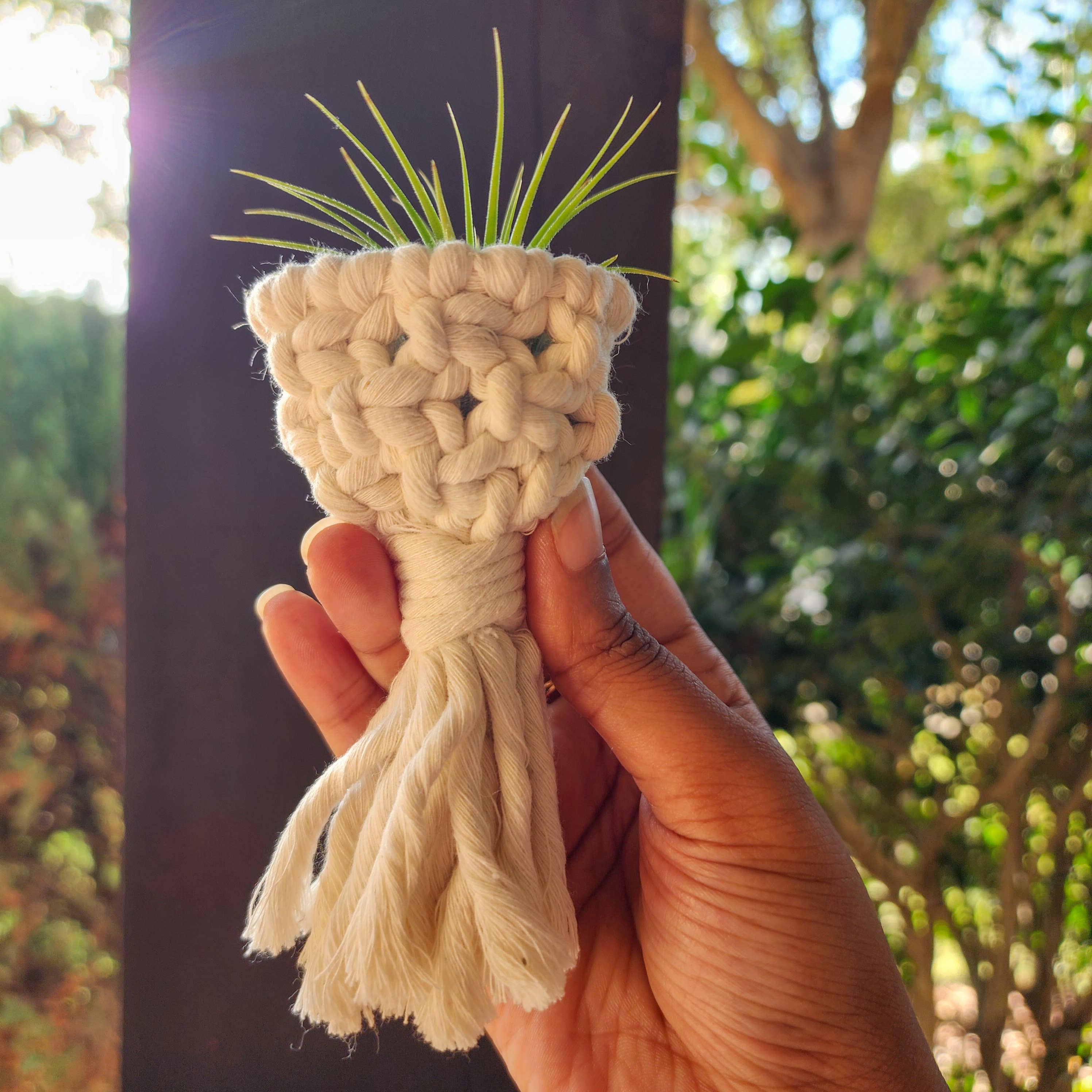 Handmade By Uruba - Vendita all'ingrosso Fioriere a sospensione - Porta Piante Aeree Magnetico per Frigorifero | Accessori per Piante Fatti a Mano13