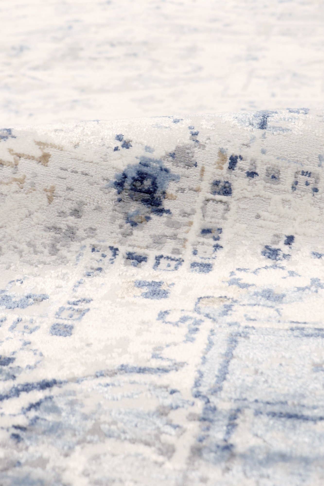 Pasargad Home - Wholesale Area Rug - Efes Oriental Light Gray/Light Blue Area Rug4