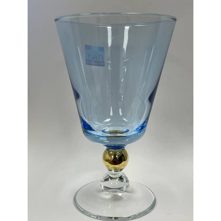 CLASSIC TOUCH DECOR INC. – Engroshandel Vinglas – Sæt med 6 vinglas med guldkugle på stilk