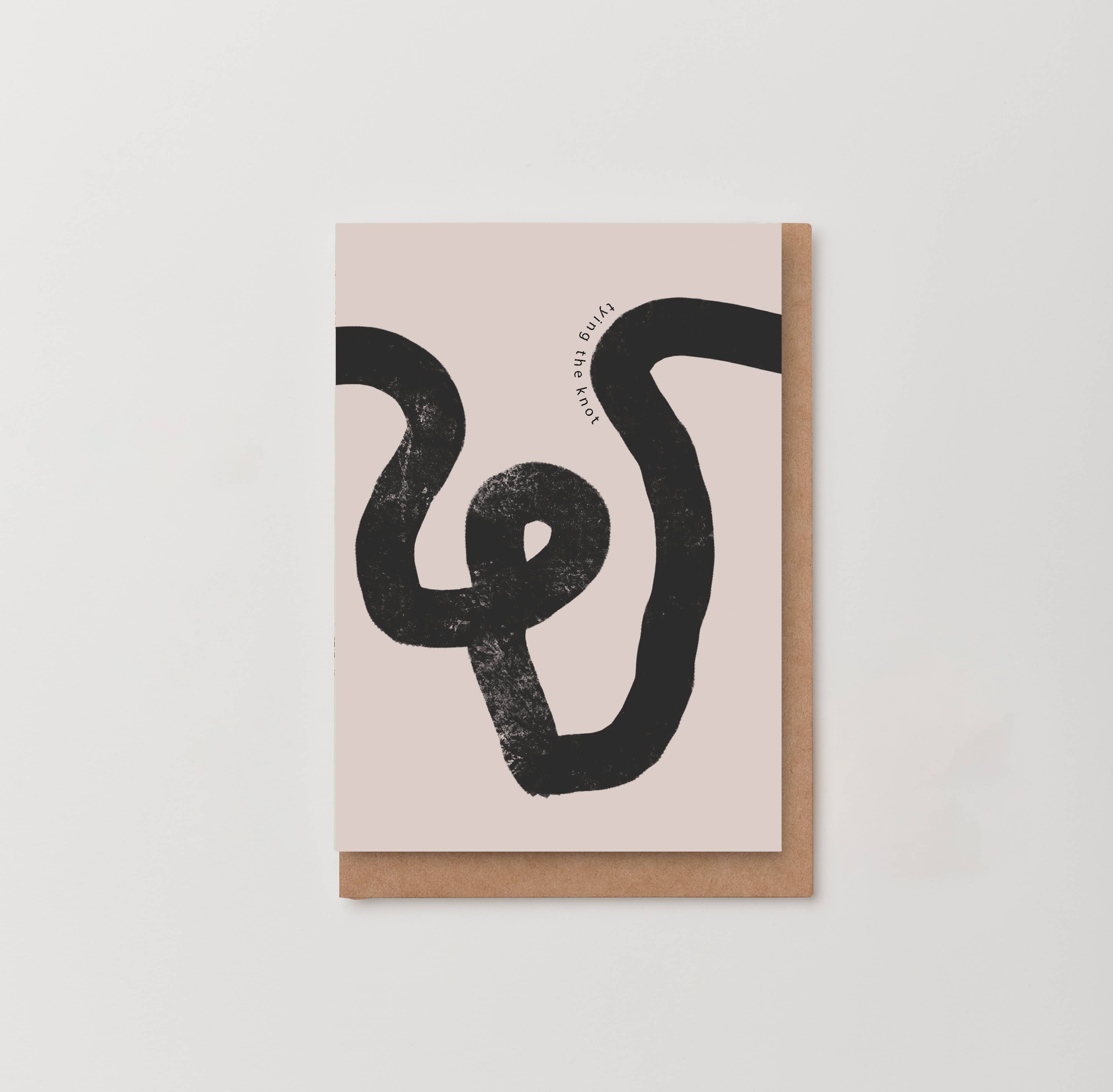 Kinshipped - Wholesale Wedding card - 'TYING THE KNOT' WEDDING CARD