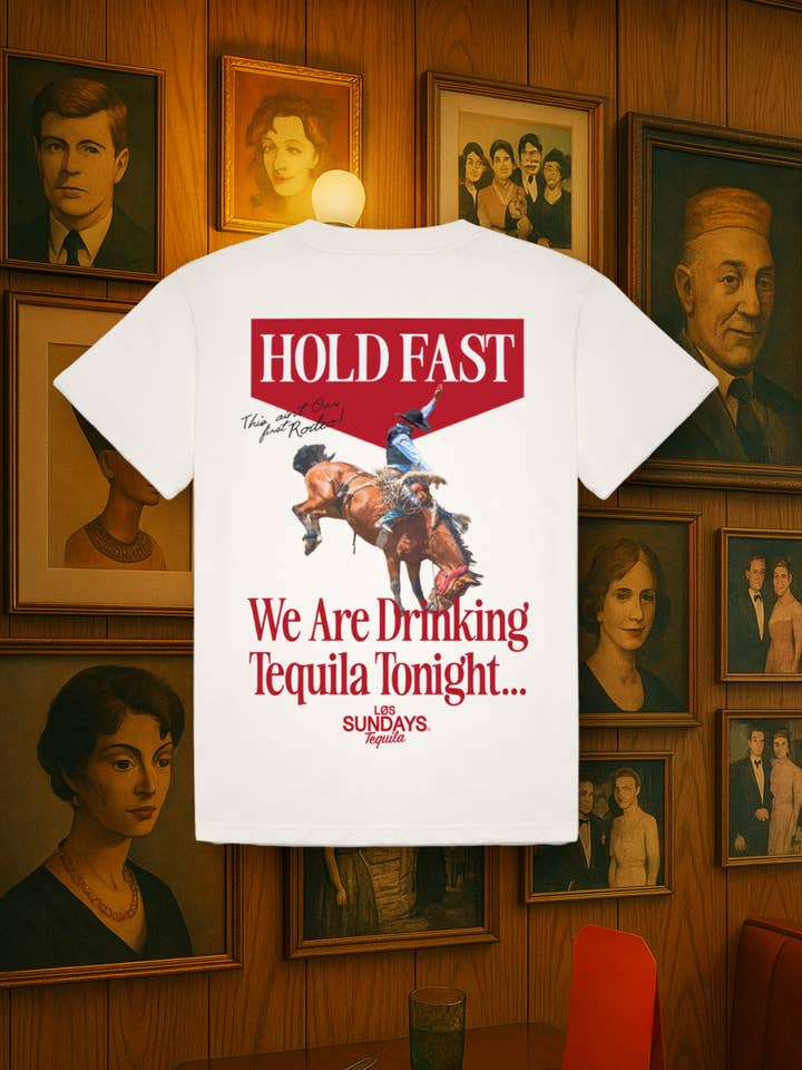 Los Sundays Tequila - Wholesale Screen Printed T-Shirt - Unisex - The Hold Fast Tee4