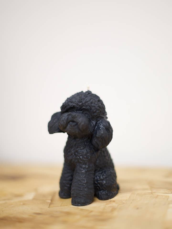 Poodle Collection in Black for wholesale by Decor Ate Me Studios - Home & Candles