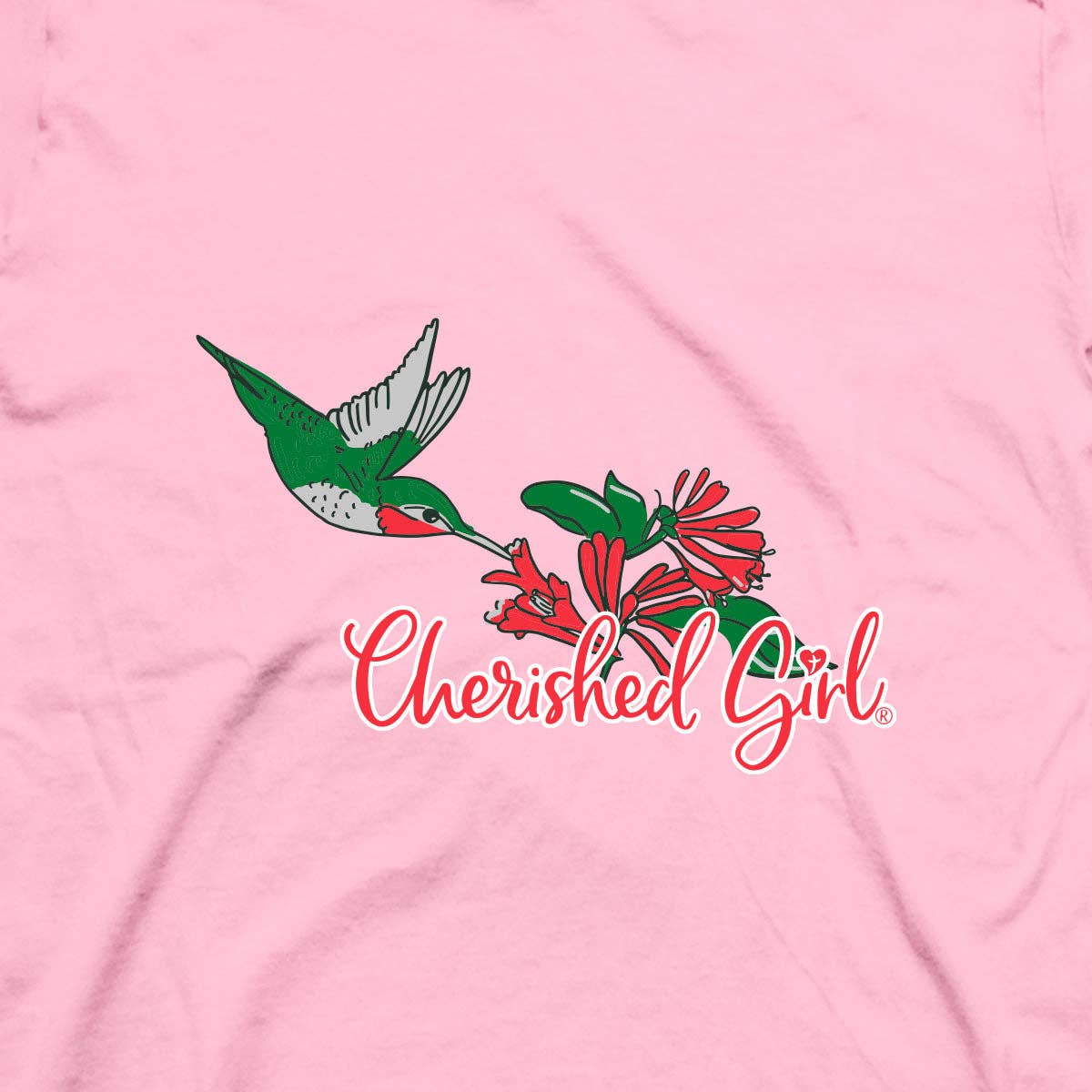 Rose Classique T-shirt Cherished Girl pour femme I'll Fly Away en vente sur Faire4