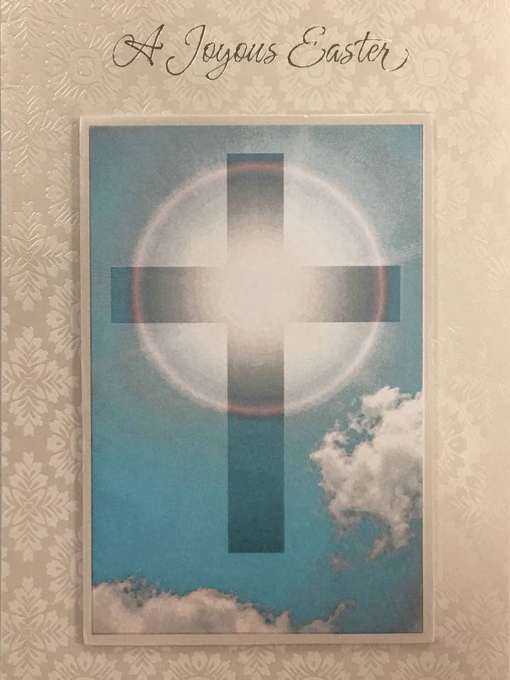 Rosedale Gold Easter Greeting Cards - Religious (3pk) 39547 for wholesale by A-Line Greetings