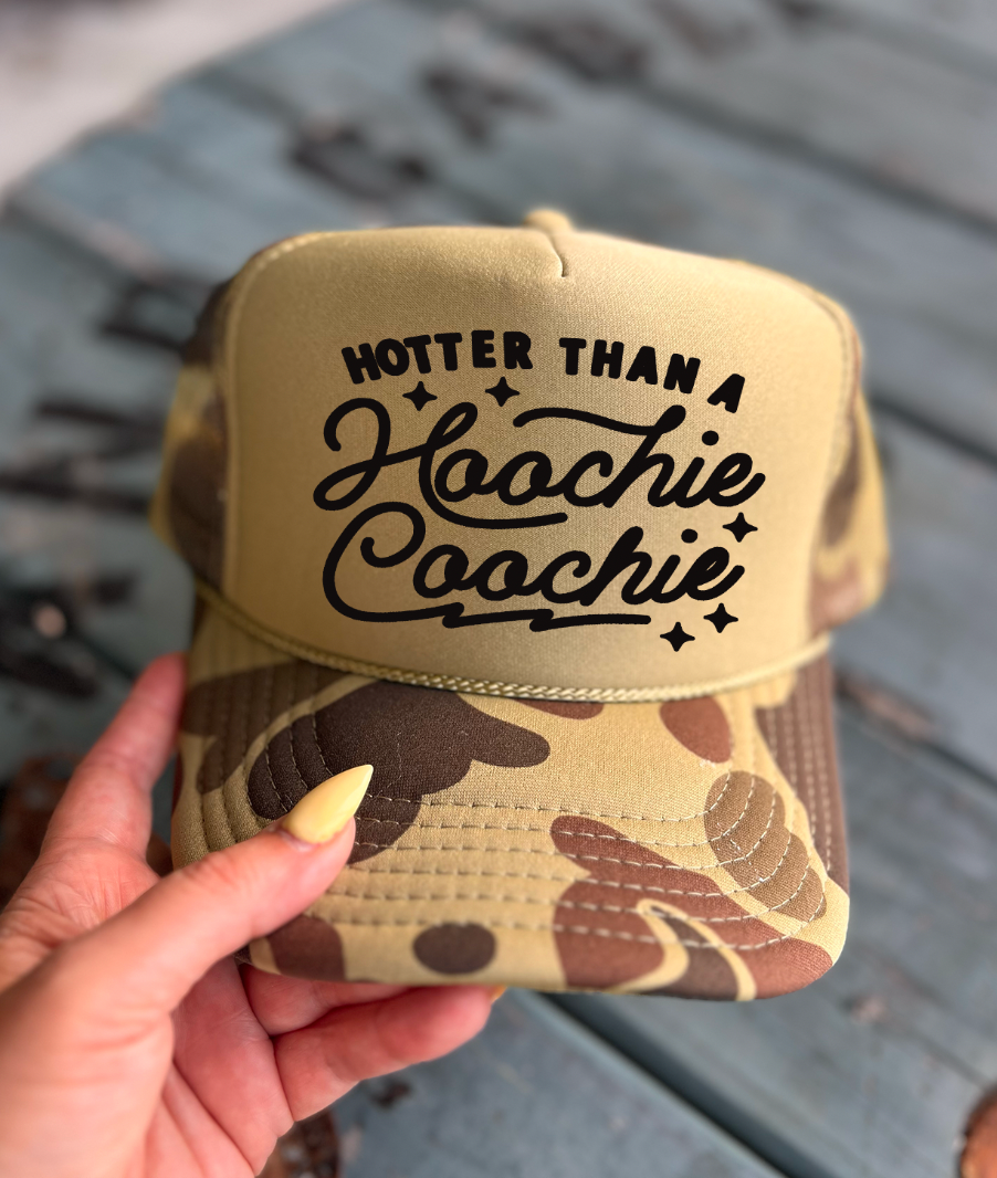 THE LATTIMORE CLAIM – wholesale Trucker hat – Women’s – Hotter Than A Hoochie Coochie Foam Otto Trucker - Multiple Colors7