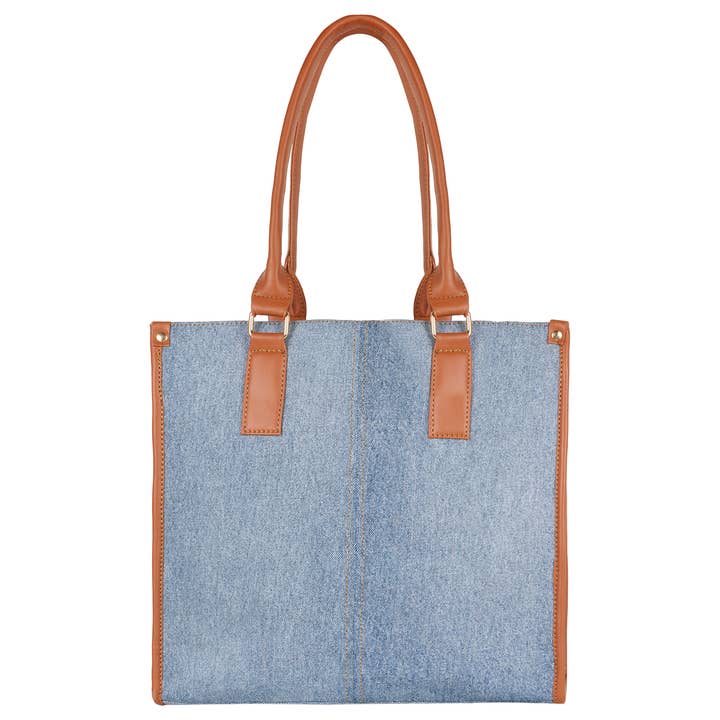 Vaan & Co. - Wholesale Shoulder Bag - Women's - Madi Denim Shoulder Bag4