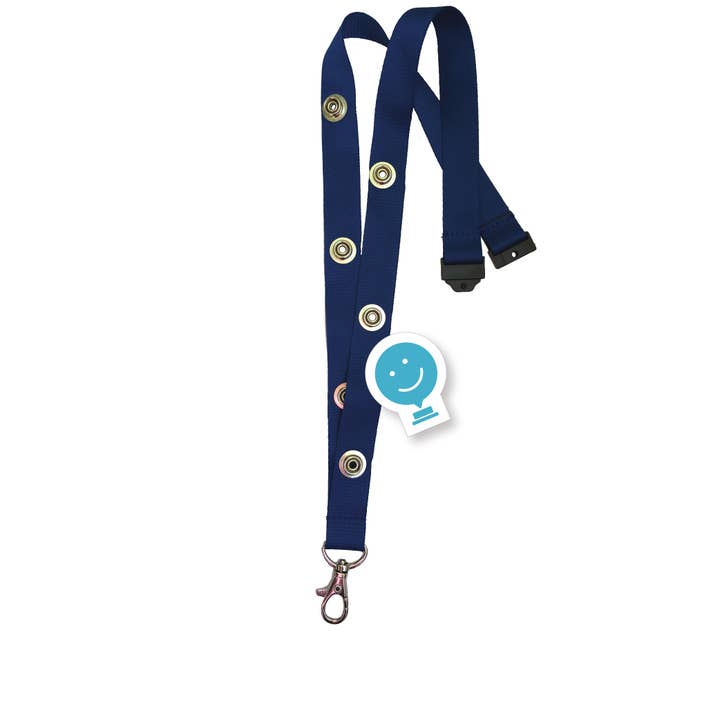 ChattySnaps Lanyards - Royal Blue for wholesale by ChattySnaps