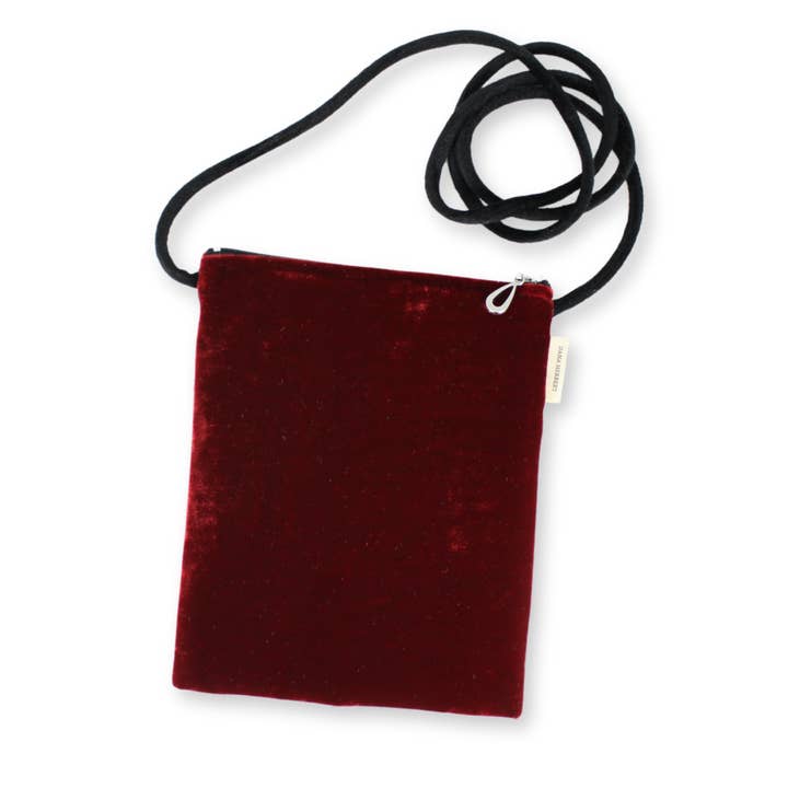Dana Herbert - Wholesale Crossbody Bag - Women's - Silk Velvet Crossbody Bag0