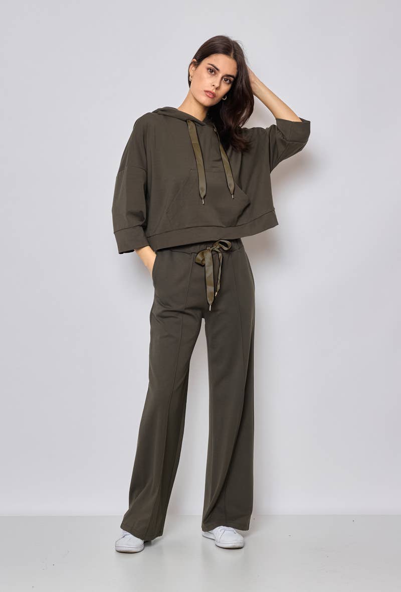 SUNNY STUDIO - Wholesale Pants - Women's - Fluid pants with elastic waistband13