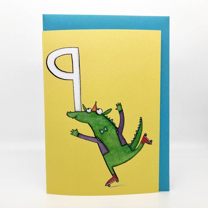 Quite Nice Monsters - Happy 9th Birthday for wholesale by Holly Swain