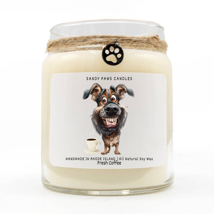 Quirky Dogs - Soy Wax Candles for wholesale by Sandy Paws Candles