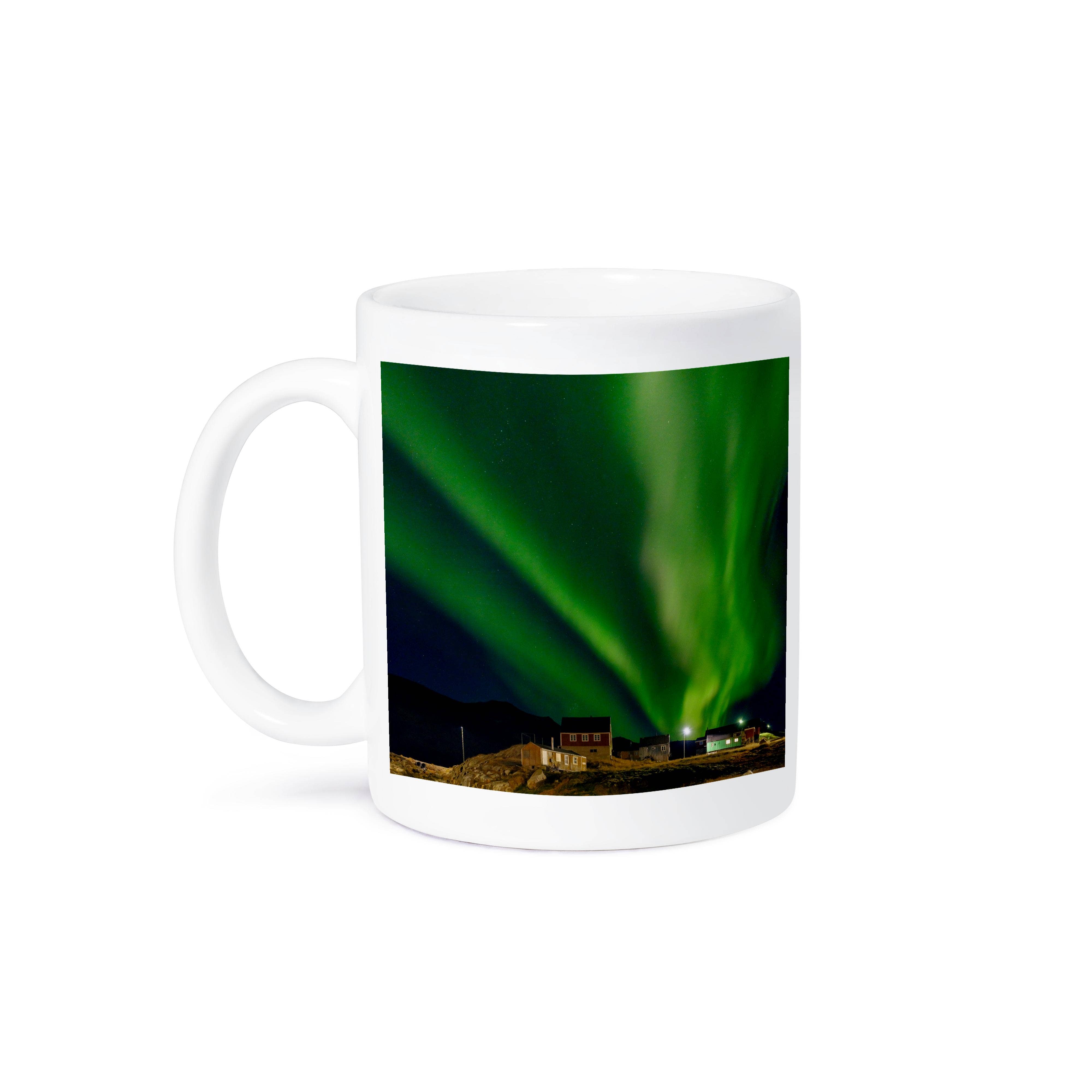 3dRose - Wholesale Coffee Mug - 3dRose, Northern Lights over Kuummiit, East Greenland in Danish Territory 2., Mug8