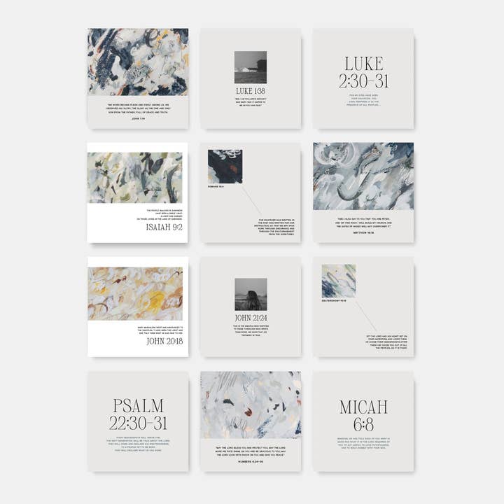 She Reads Truth - Wholesale Religious Card - People in the New Testament Scripture Card Set