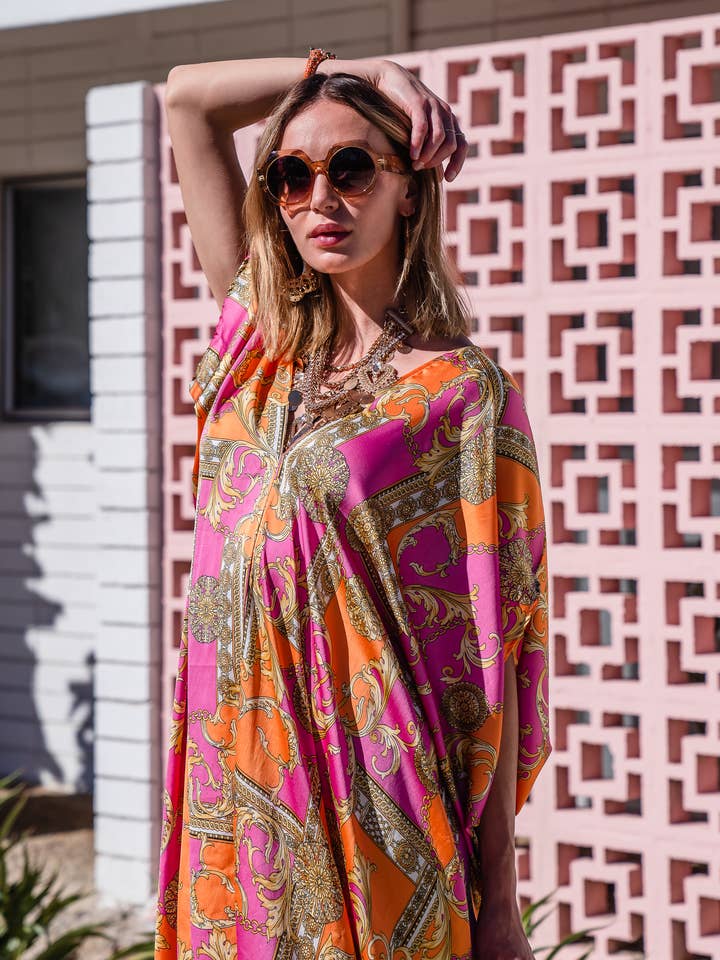 Jennafer Grace - Wholesale Kaftan - Women's - Voglia Rosa Caftan