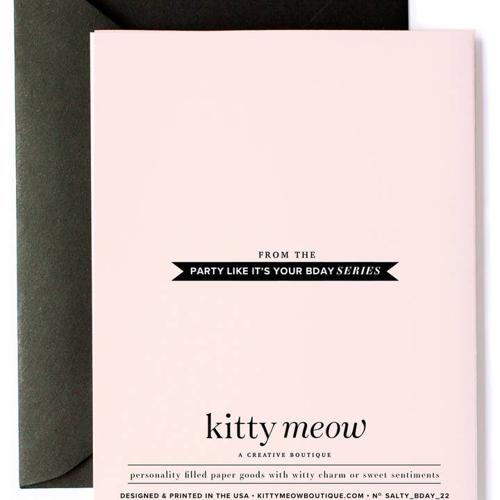 Kitty Meow Boutique - Wholesale Birthday Card - You Make This Job Suck Less - Funny Coworker Greeting Card1