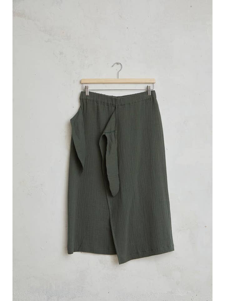 Cottyfish - Wholesale Skirt - Women's - CARABELA GREEN HUNT WRAP SKIRT3