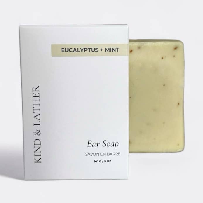 Eukalyptus + Mynte | Håndlavet Sæbe for engroshandel hos KIND & LATHER