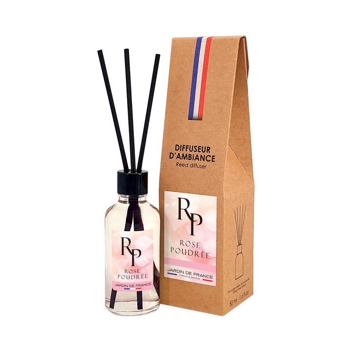 Diffuseur d'ambiance Kraft - Rose Poudrée pour la vente par Parfumerie Jardin De France
