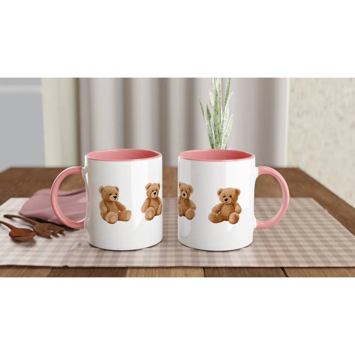 Picatshirt - Wholesale Coffee Mug - 11 oz Premium Ceramic Teddy Bear Mug, Kids' Favorite in the Kitchen for Tea, Coffee and Milk3