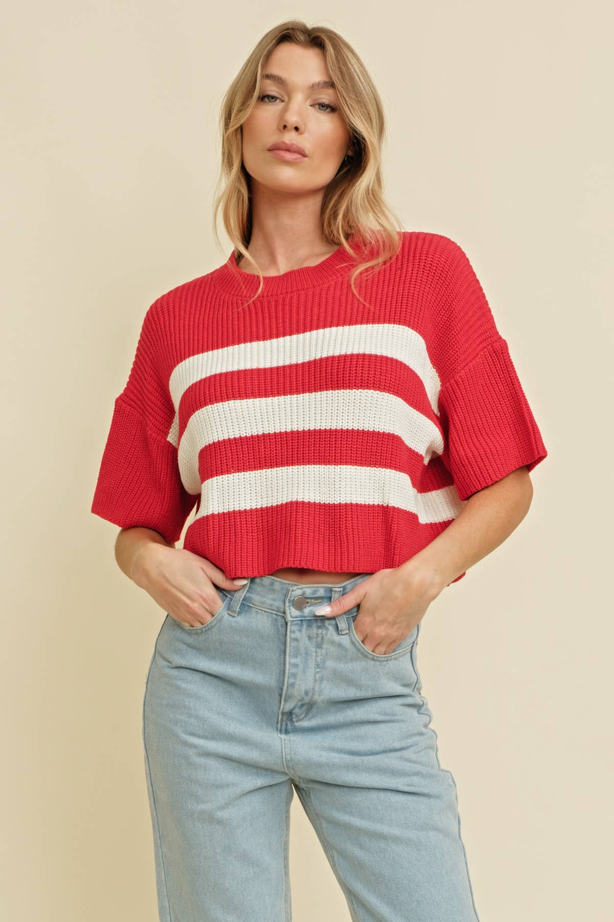 Cloud Ten - Venta al por mayor Jersey de punto - Mujer - CSW11399D - JERSEY DE PUNTO ACANALADO5