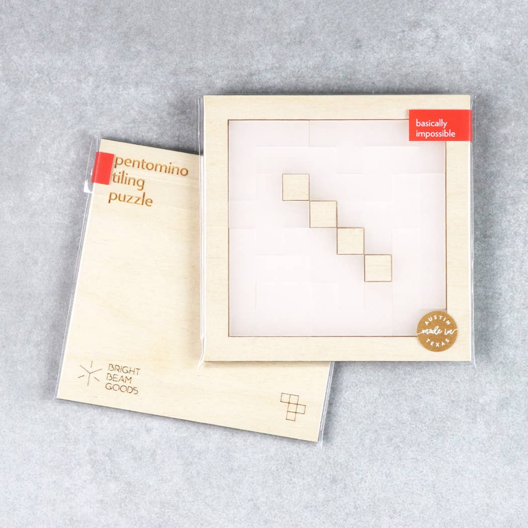 Bright Beam Goods – Großhandel Puzzle - Erwachsene – Im Grunde unmögliche quadratische Pentomino-Rätsel8