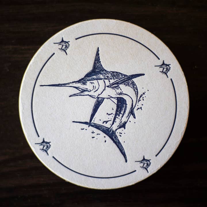 Sportieve visachtbanen voor wholesale door Ancesserie Letterpress