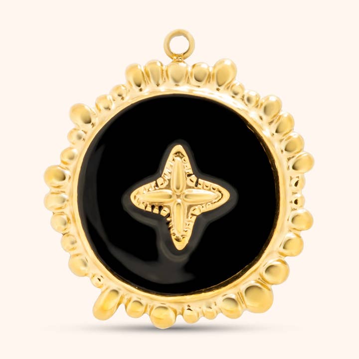 Northstar Charm | 18K Gold Plated for wholesale by PRESSIE