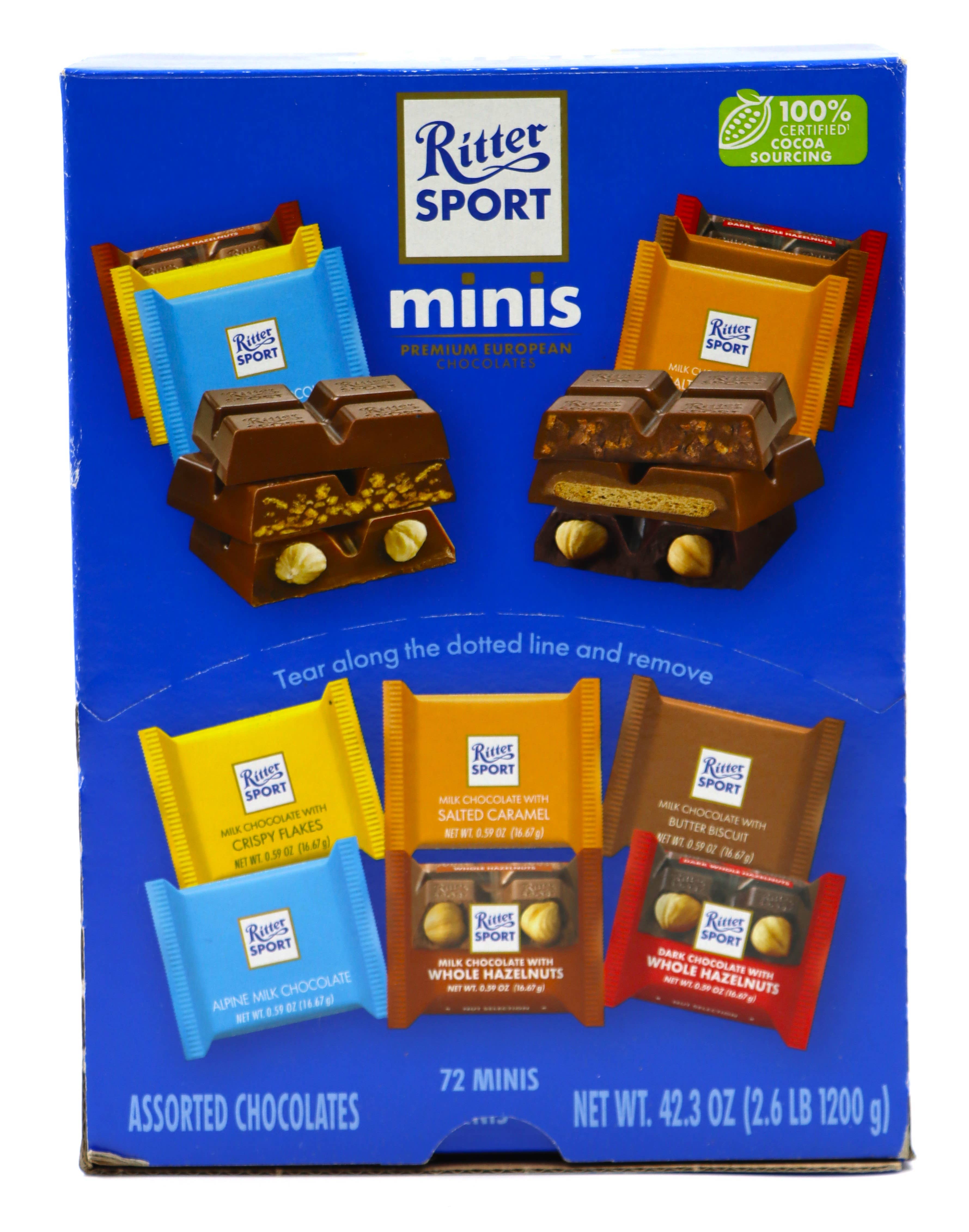 Grandpa Joe's Candy Shop - Wholesale Chocolate - Ritter Sport Assorted Mini Chocolate Squares, 72ct display4