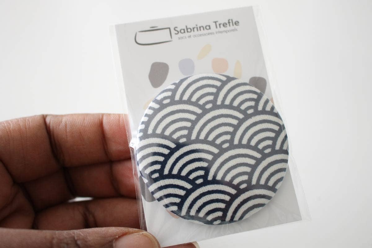 Sabrina Trefle - Wholesale Compact Mirror - Bella aquarium pocket mirror3