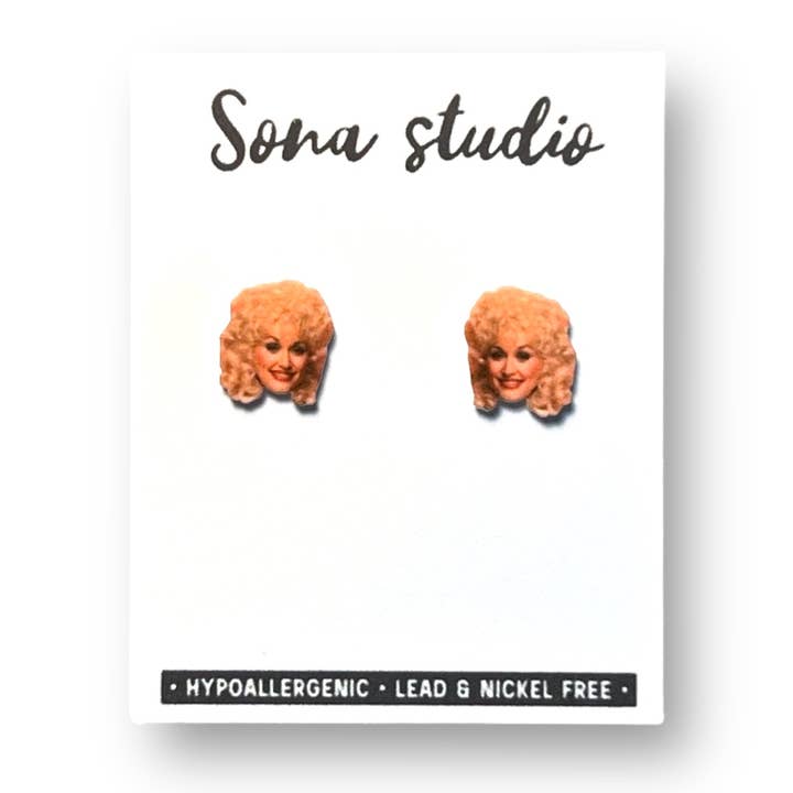 Pendientes Hello Dolly para venta al por mayor de Sona Studio